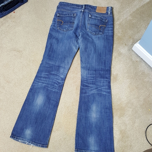 Sz 6 Reg A.E "Hipster" flare jeans - Picture 3 of 8